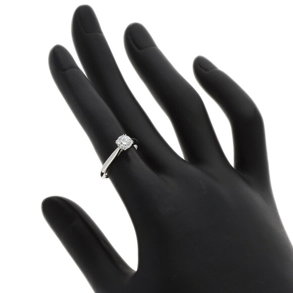 Harry Winston Solitaire Diamond Ring in Platinum PT950 for Women - Picture 7 of 10